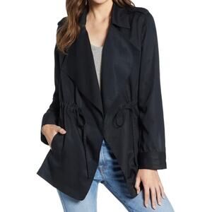 Hinge Brand Black Utility Jacket SZ M $129